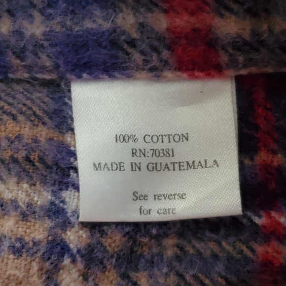 Flannel with Cowboy Snaps - Picture 4 of 5